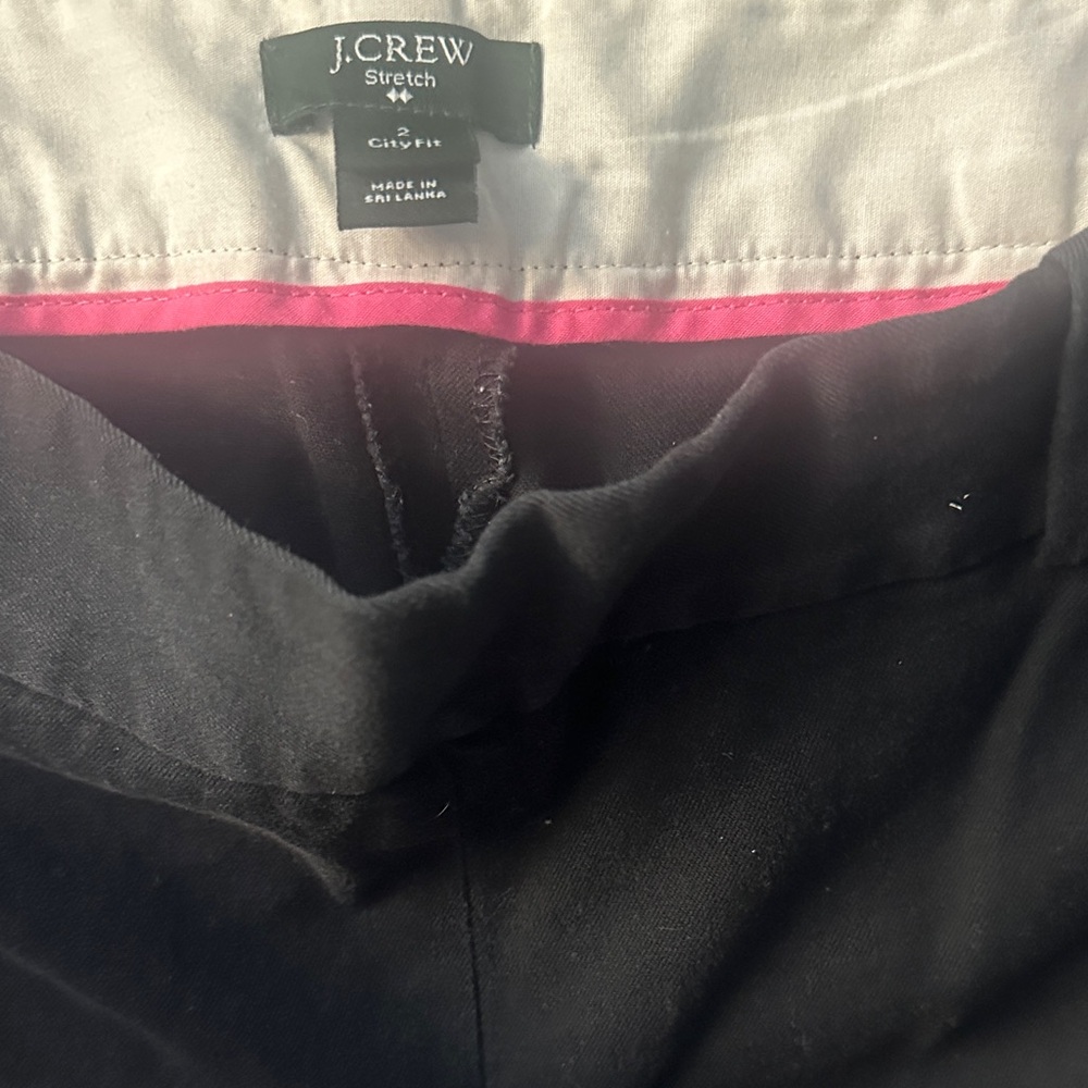 J.Crew Black ankle Pants